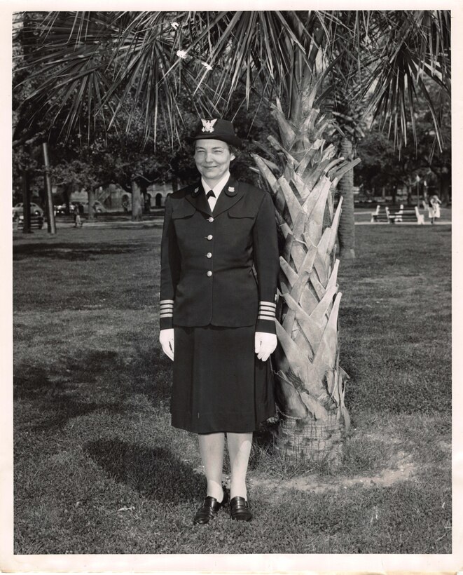 Captain Dorothy Stratton, USCG (WR), SPAR Director.