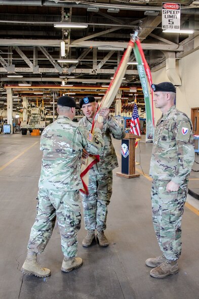 Col. John Rotante, 404th AFSB commander, provided remarks and welcomed Walton to the brigade. The 404th AFSB is one of seven brigades that fall under the U.S. Army Sustainment Command, headquartered at Rock Island Arsenal, Illinois.