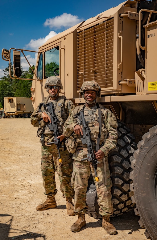 310th Sustainment Command (Expeditionary) logisticians at CSTX