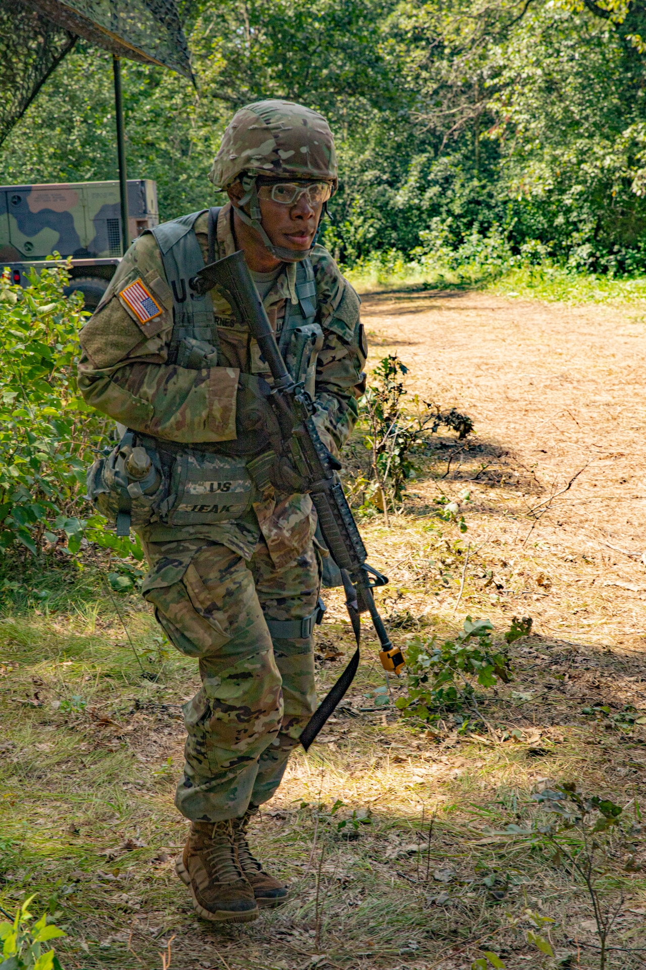310th Sustainment Command (Expeditionary) logisticians at CSTX