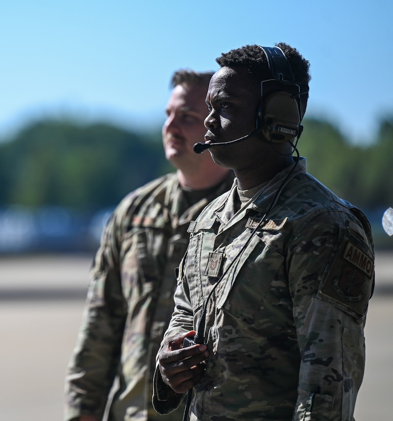 1st FW conducts MCA training on the flight line