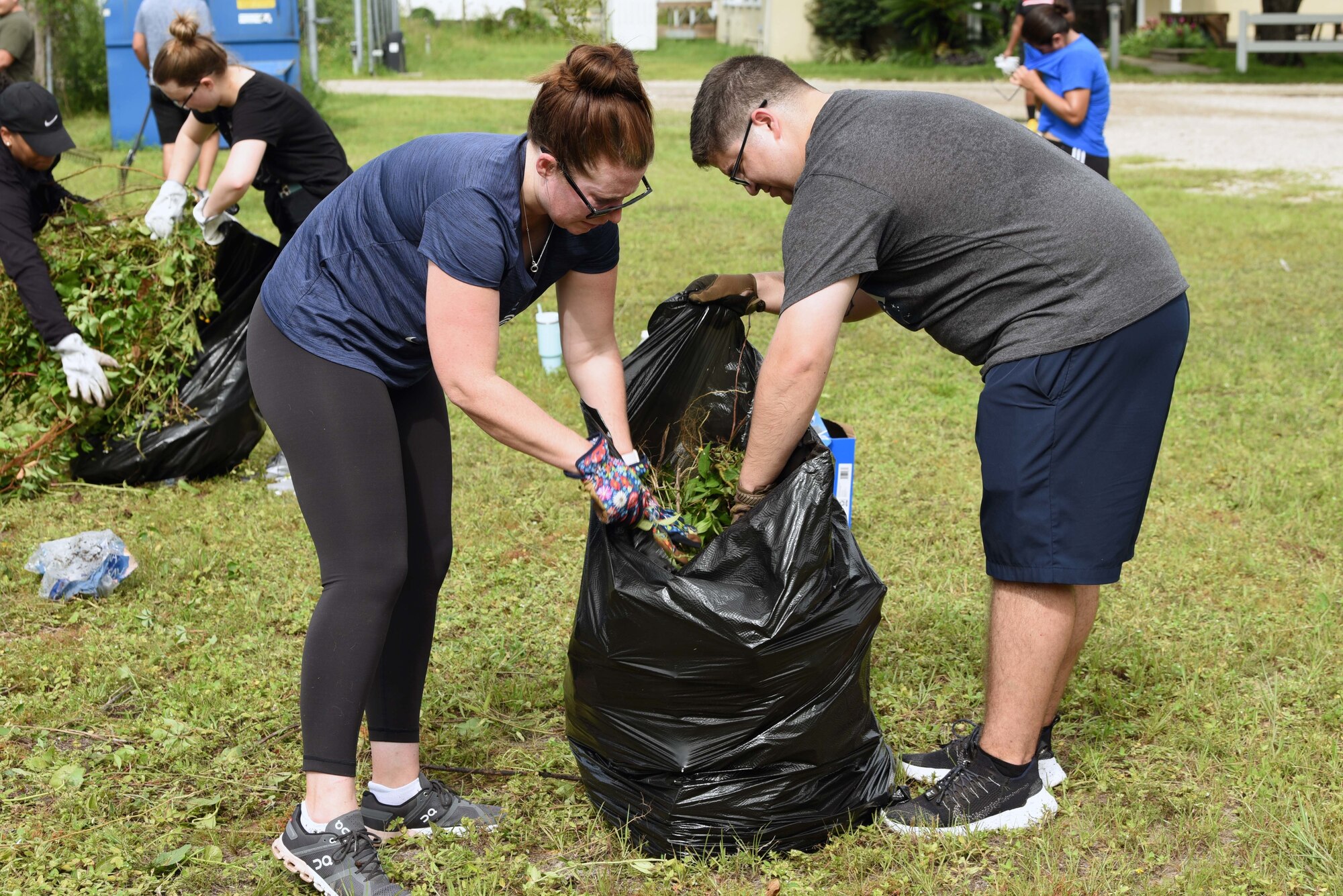 Team Tyndall volunteers at local shelter