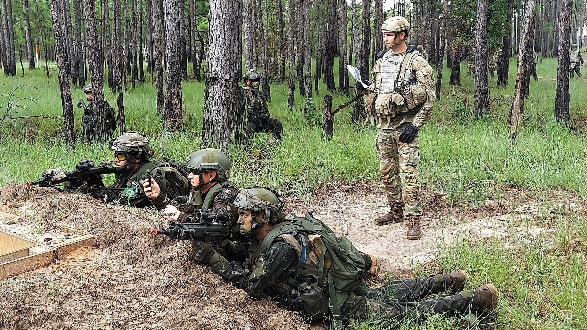 bilateral training exercise at the Joint Readiness Training Center at Fort Polk