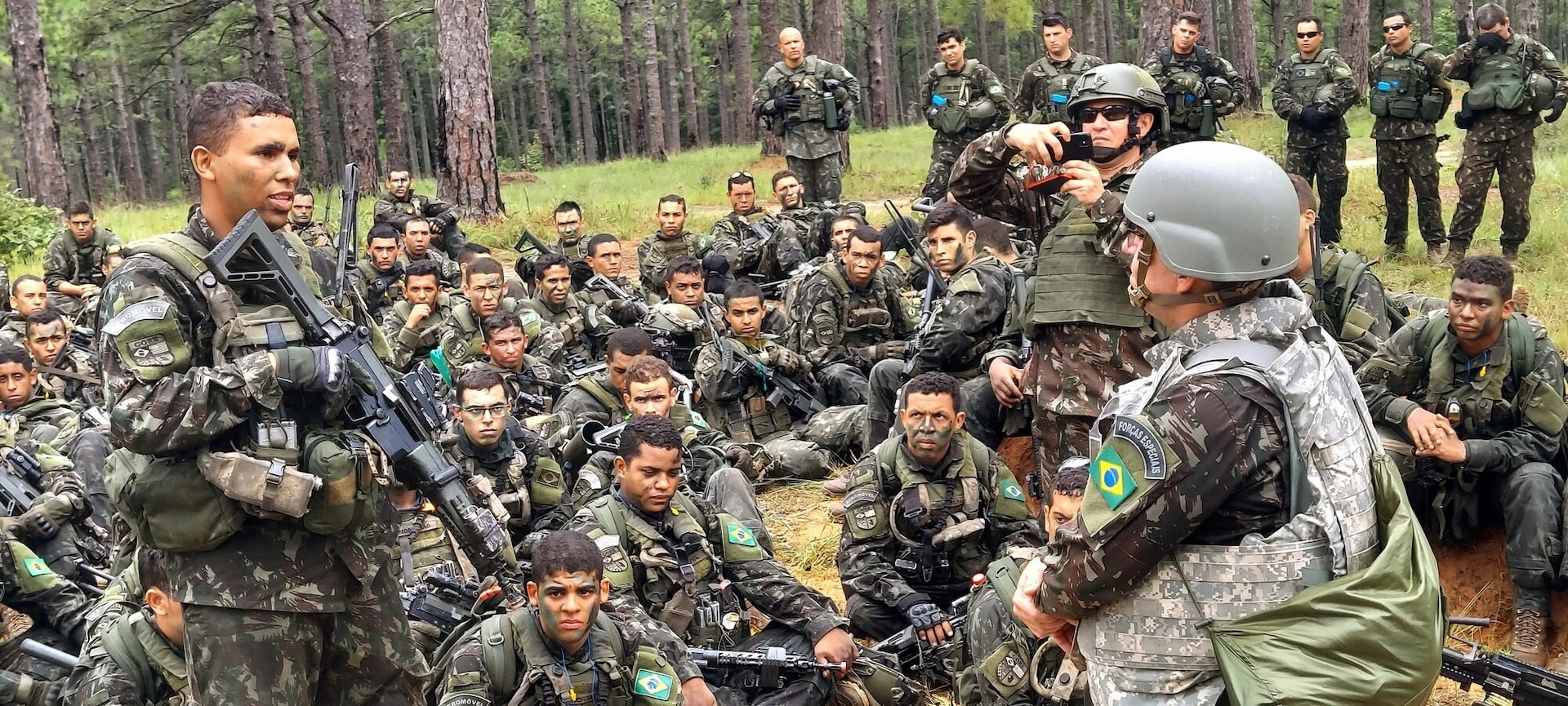 Brazilian Army leadership lauds opportunity to train with U.S. Army at JRTC