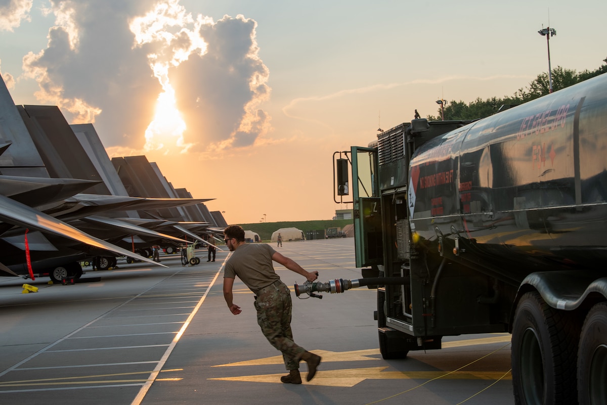 PACAF Raptors own the skies alongside NATO Allies