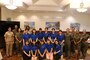 金城学院大学（愛知県名古屋市）国際情報学部・磯野正典博士ゼミの学生１１名がキャンプ・フォスターを訪れパネルディスカッションを行いました。
金城学院大学が女子大学ということもあり、海兵隊や海軍から女性隊員がパネリストとして今回選ばれました。パネリストの職種は海軍病院で勤務する神経内科の軍医、精神科の軍医、第５航空・艦砲射撃連絡中隊（ANGLICO）の大尉や海軍のC-12機のパイロットなど多岐に渡りました。