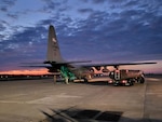Airmen assigned to the 139th Logistics Readiness Squadron’s petroleum, oils and lubricants office, Missouri Air National Guard, perform a ‘wet-wing’ defuel of a C-130 Hercules aircraft at Rosecrans Air National Guard Base, St. Joseph, Missouri, Aug. 16, 2022. This was the first time the 139th POL office conducted a ‘wet-wing’ defuel, which means the aircraft engines were running during the operation.