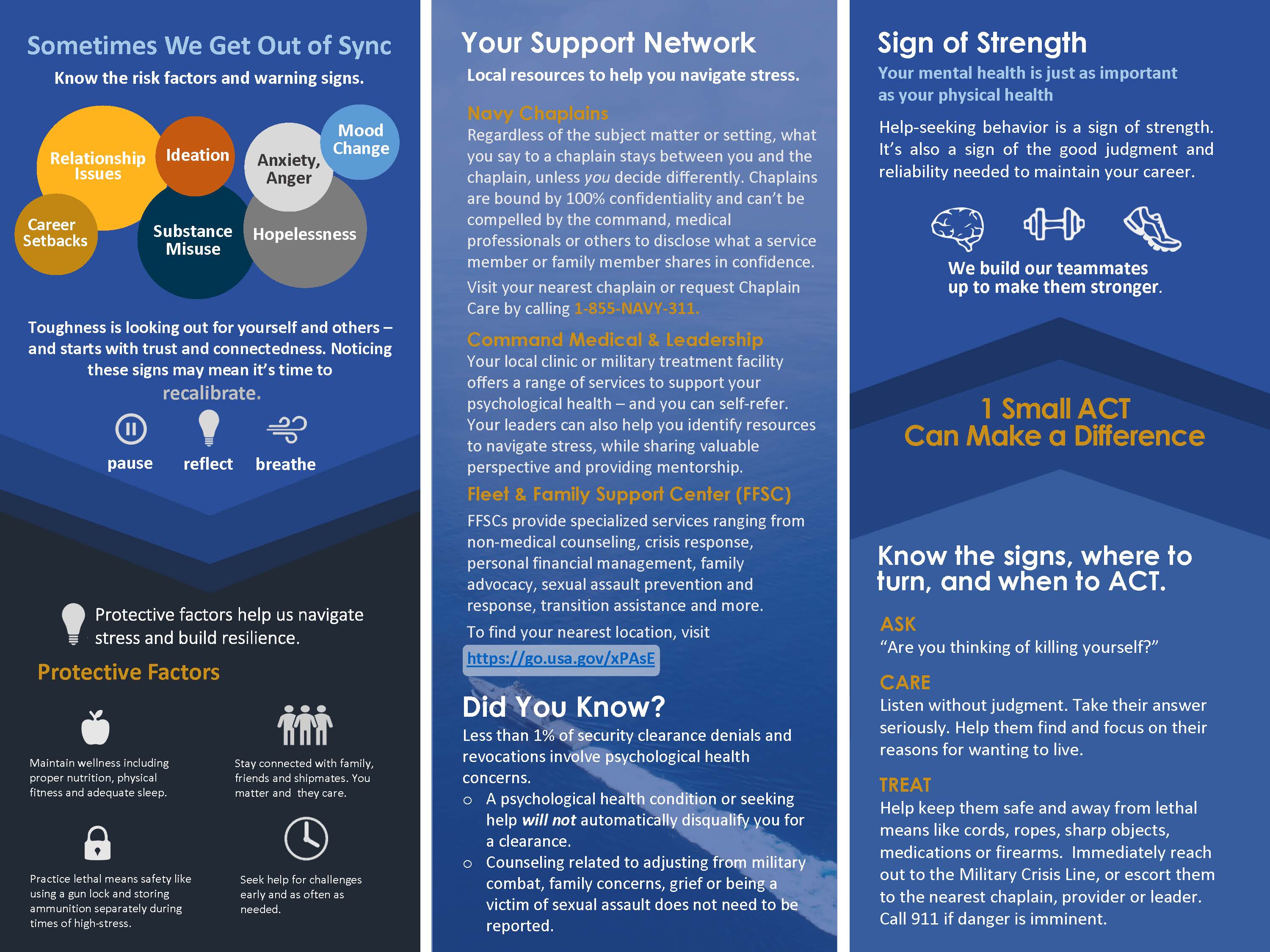 Suicide Prevention Trifold page 2
