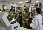 Japan Ground Self-Defense Force Medical Service School tours NMRTC Yokosuka
