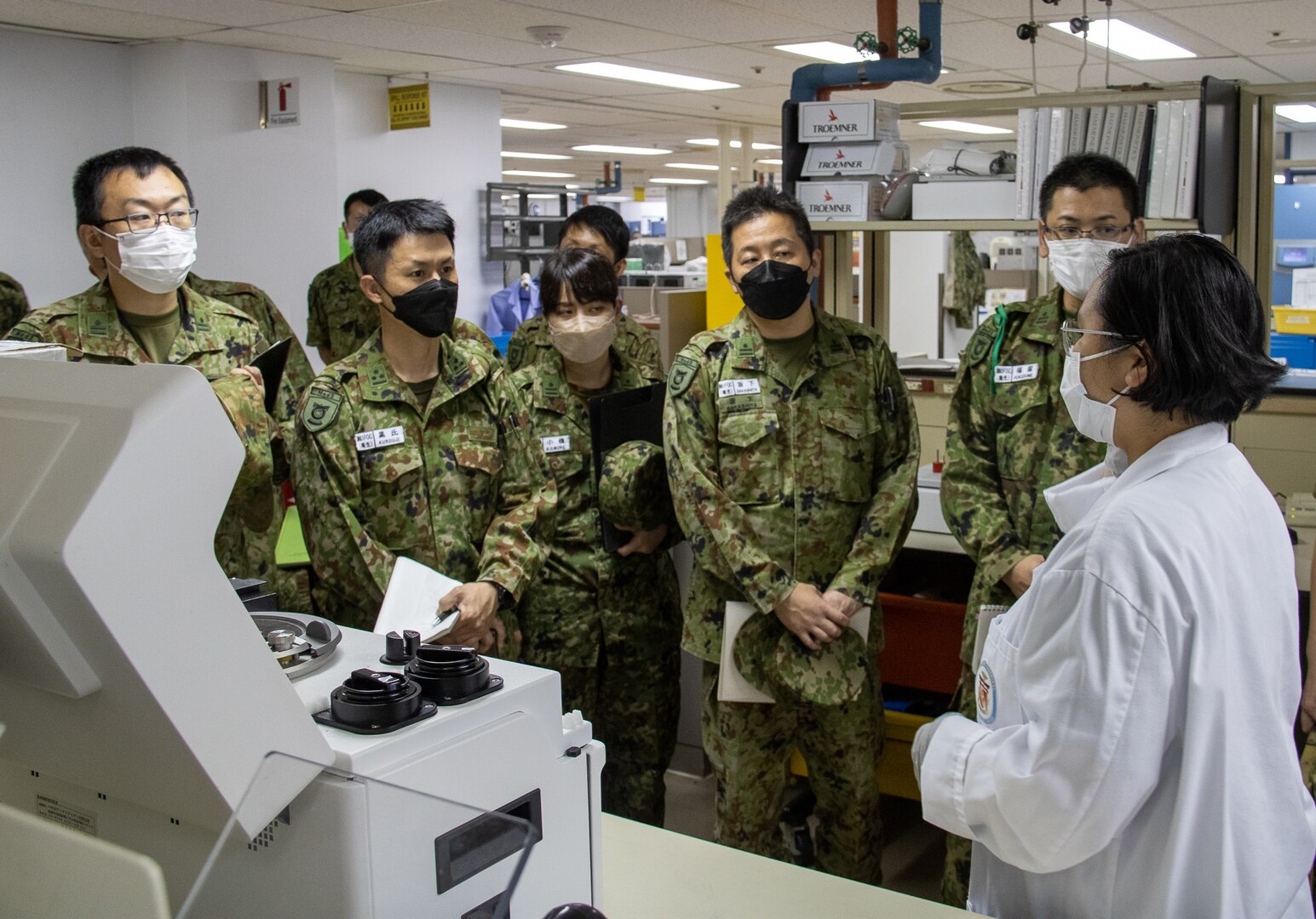 Japan Ground Self-Defense Force Medical Service School Tours NMRTC ...