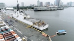 Coast Guard Cutter Midgett arrives in the Western Pacific