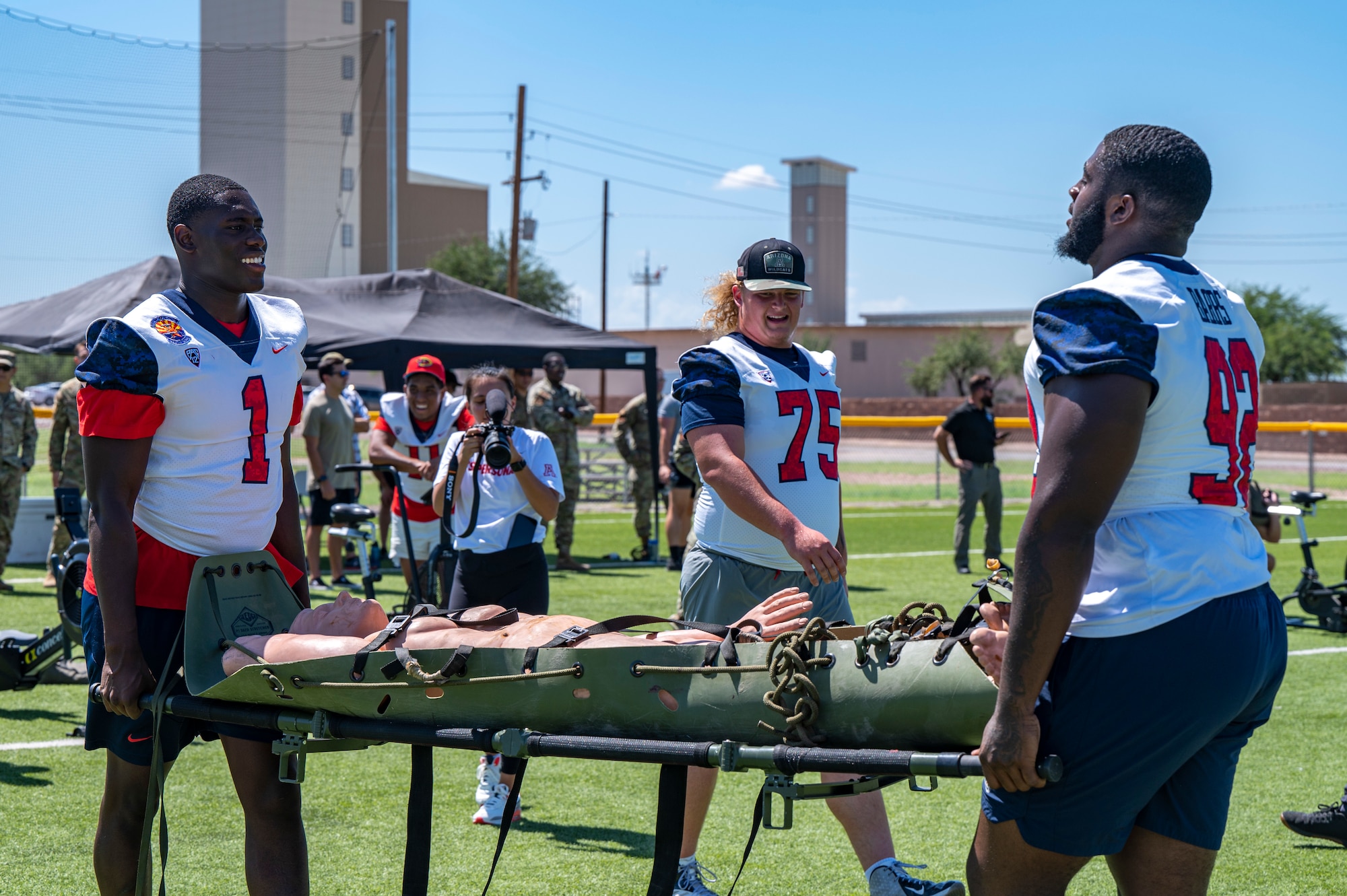 UofA players carry a simulated patient