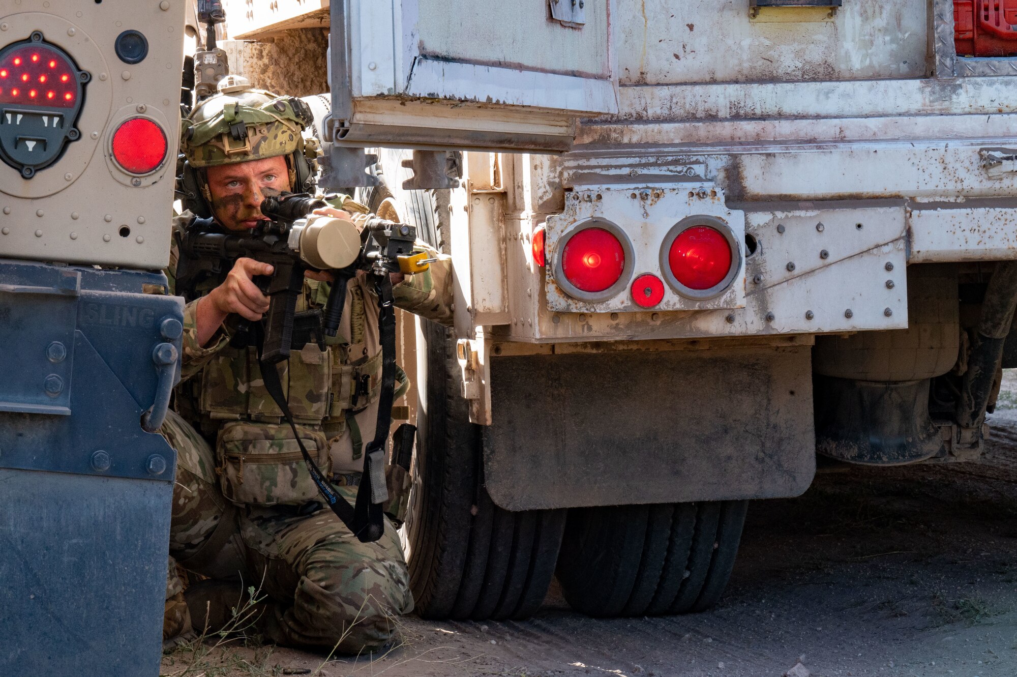 Defender participates in Road Warrior