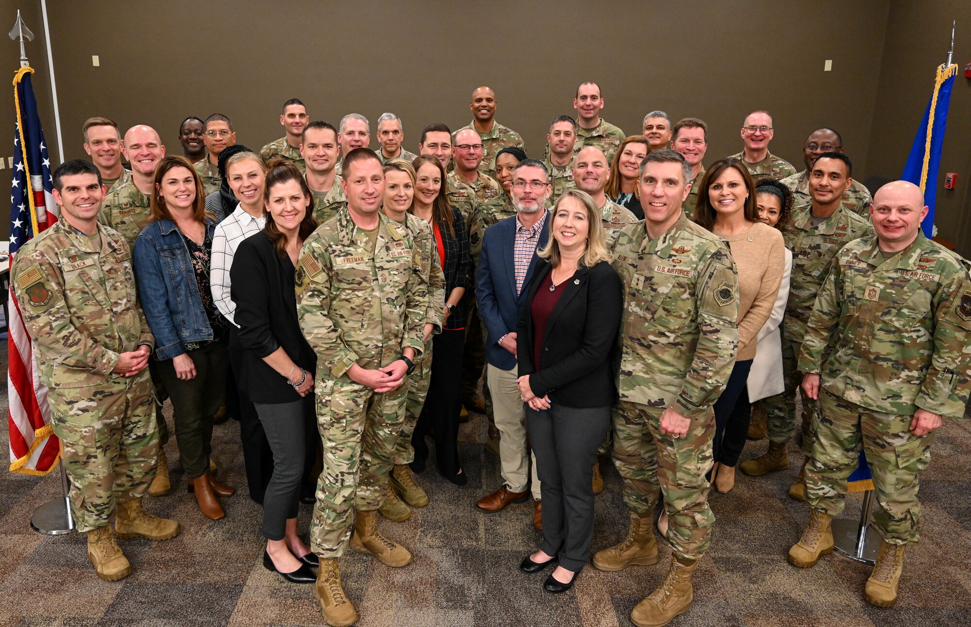 USAFEC leadership gather for Eagle Rally