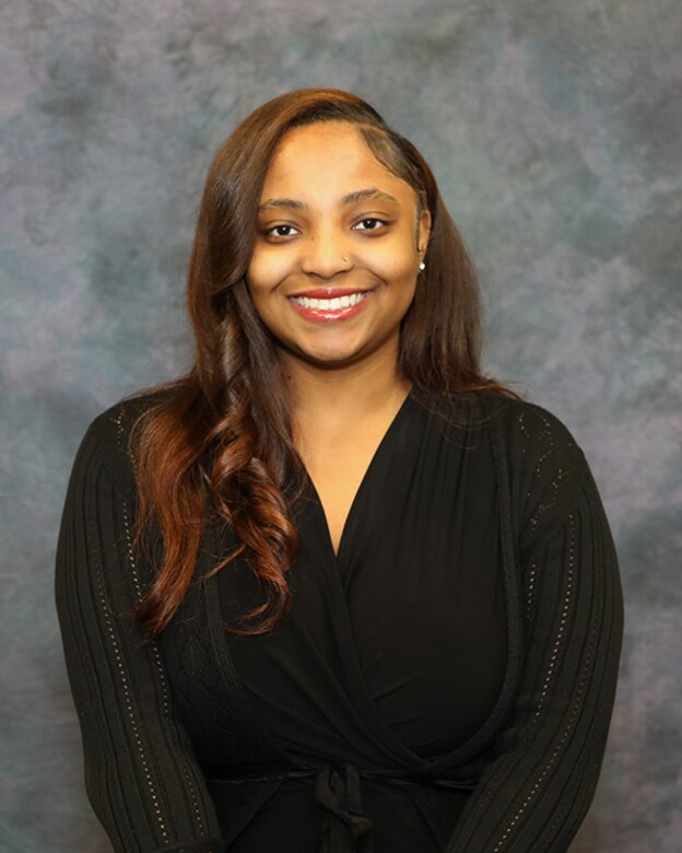 Aubrie Saulsberry is a recent college graduate who joined the Kansas City District after a lifelong familiarity with the U.S. Army Corps of Engineers and federal employment from the careers of her father, mother and grandfather. This photo taken by Jennie Wilson on Nov. 30, 2022.
