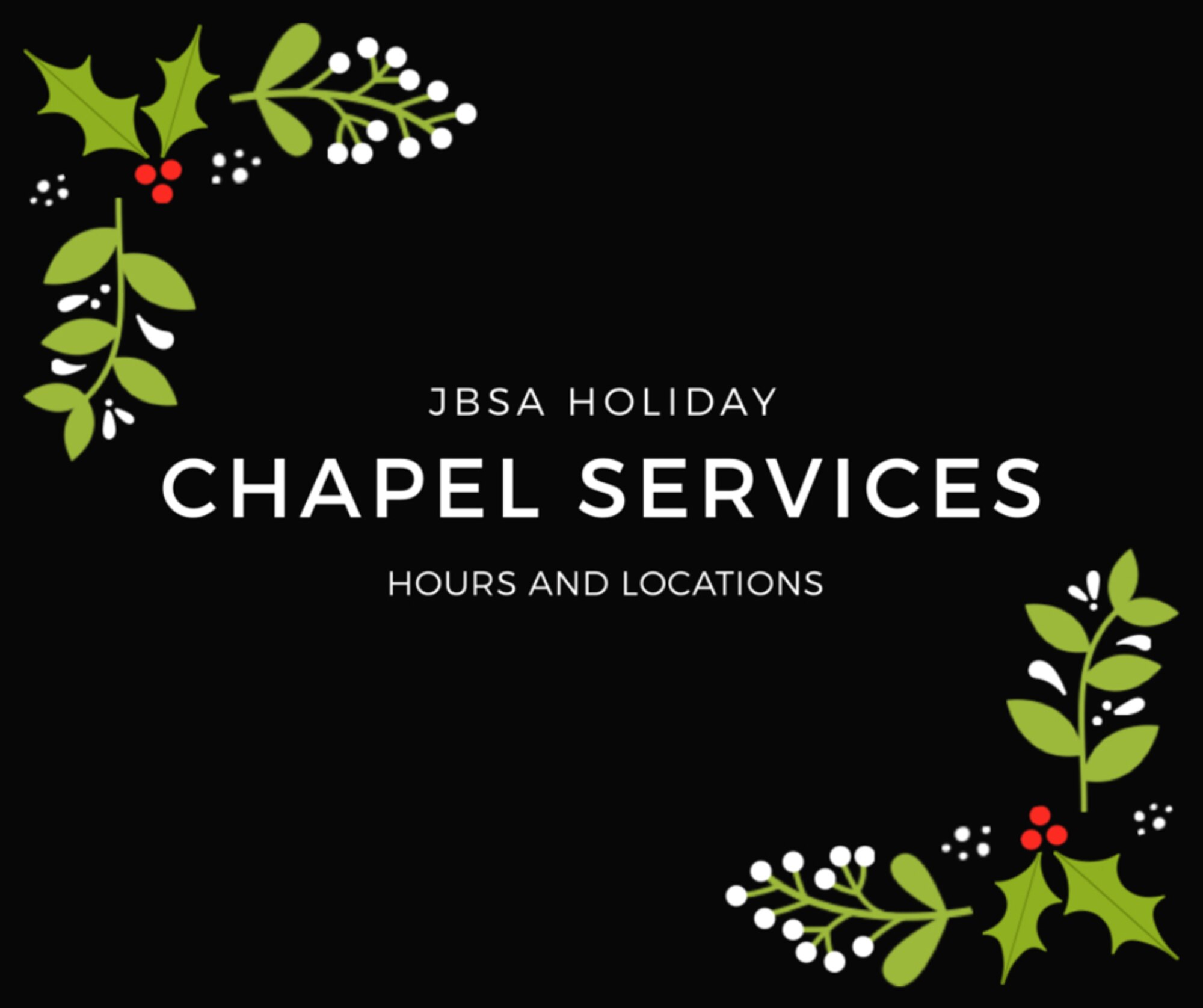 JBSA offers multitude of holiday worship opportunities