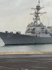 The Arleigh Burke-class guided-missile destroyer USS Paul Ignatius (DDG 117) arrived in Helsinki, Finland, Dec. 2, 2022, marking the completion of the ship’s participation in the Finnish Navy Command-led exercise Freezing Winds 22.Headquartered in Naples, Italy, NAVEUR-NAVAF operates U.S. naval forces in the U.S. European Command (USEUCOM) and U.S. Africa Command (USAFRICOM) areas of responsibility. U.S. Sixth Fleet is permanently assigned to NAVEUR-NAVAF, and employs maritime forces through the full spectrum of joint and naval operations.