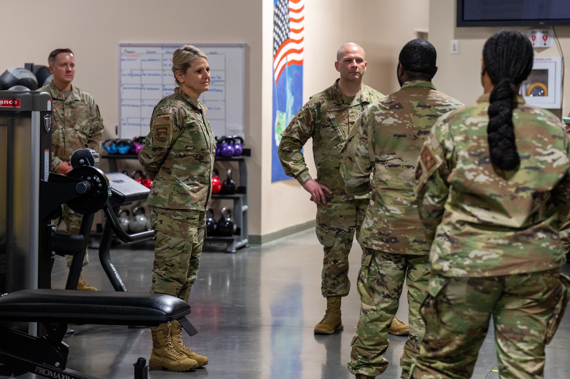 Lt. Gen. Miller and CMSgt Temple visit Air Force Mortuary Affairs Operations