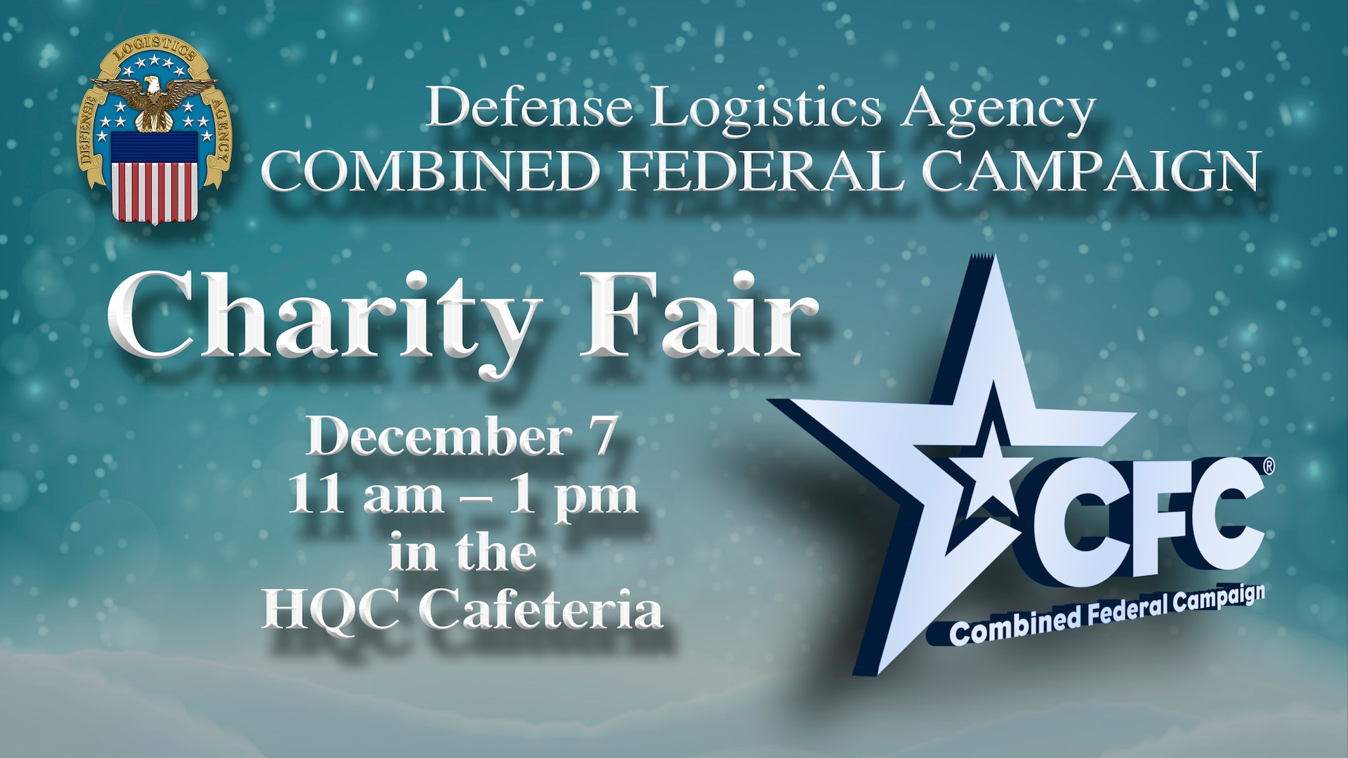 CFC Charity Fair coming Dec. 7 > Defense Logistics Agency > News