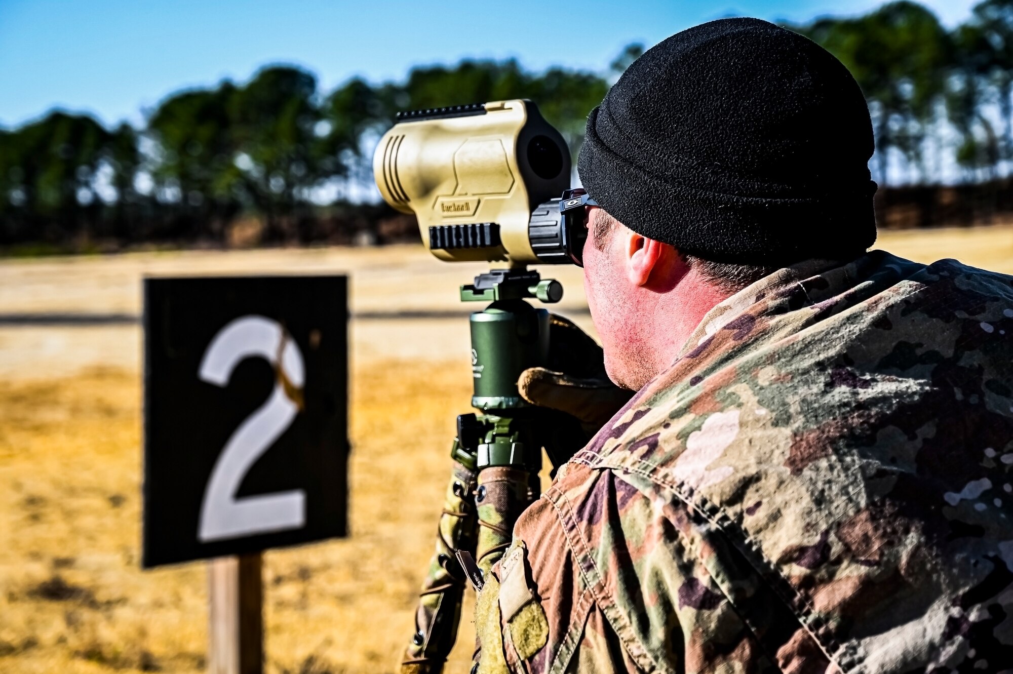 The U.S. Army Soldiers 114th Infantry Regiment conducts light sniper training at Joint Base McGuire-Dix-Lakehurst, N.J. on Nov. 19, 2022. The training is designed to educate snipers to be adaptive Soldiers, critical and creative thinkers, armed with the technical, tactical, and logistical skills necessary to serve successfully at the Sniper Team level.