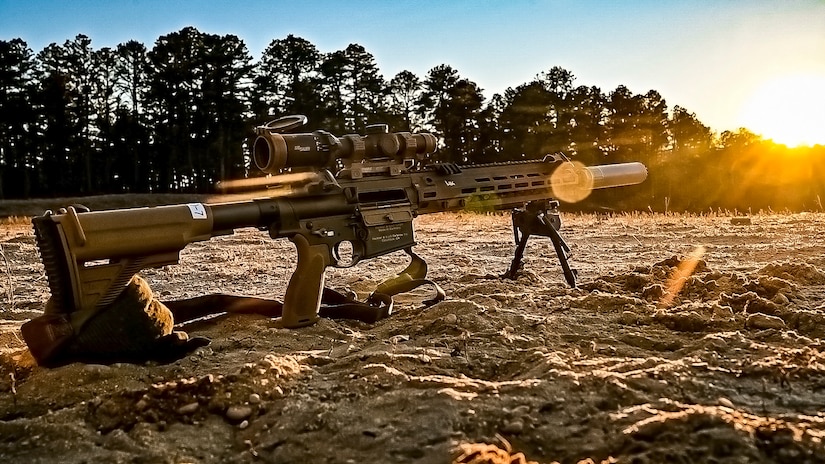 U.S. Army 1-114th Infantry Regiment conducts Light Sniper Training