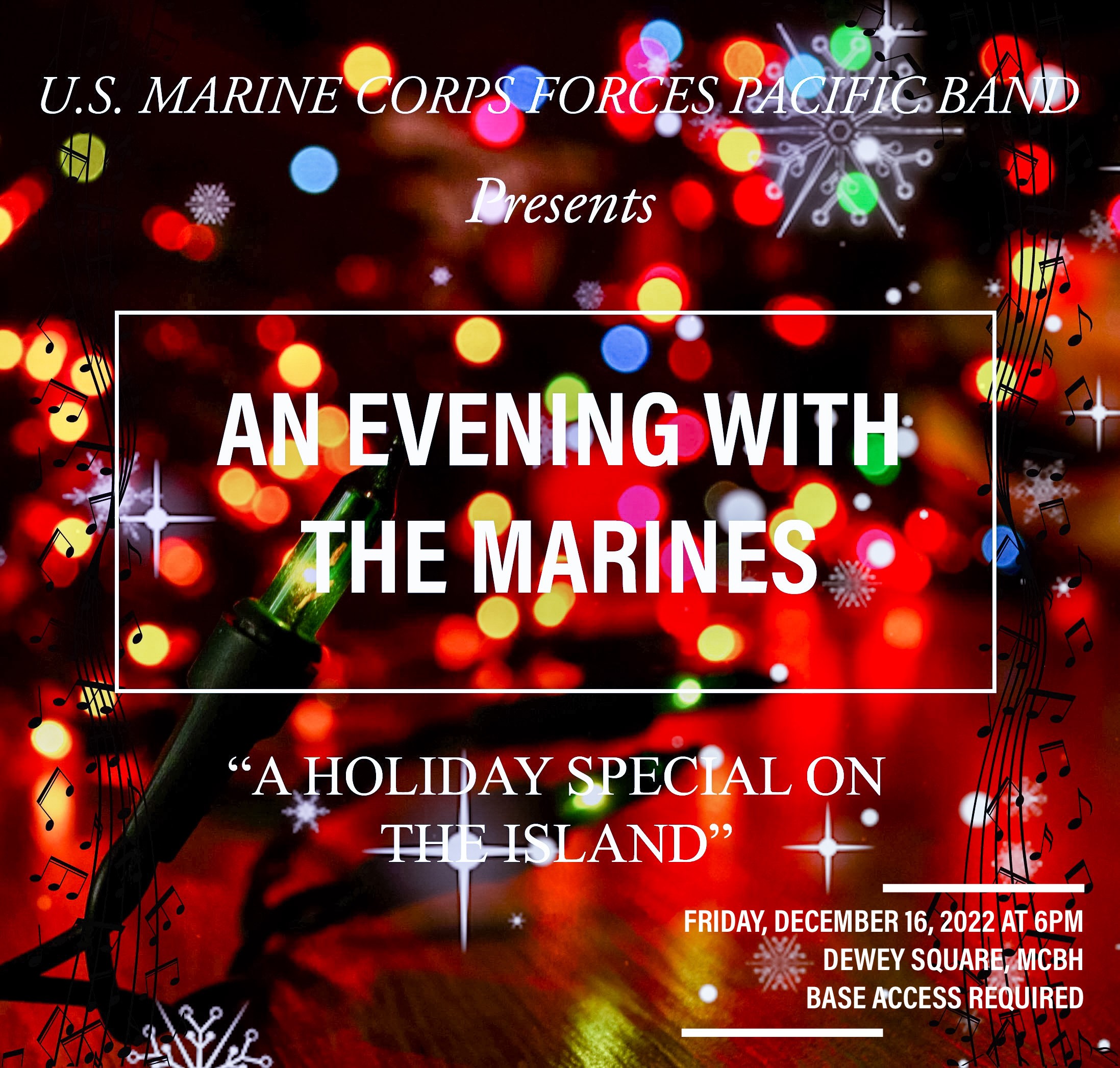 An evening with the marines