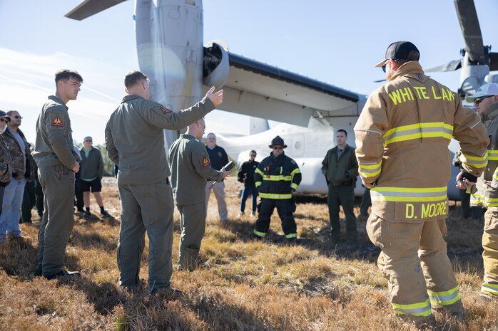 MAG 26 Aviation Mishap Drill Brings Together Local Community