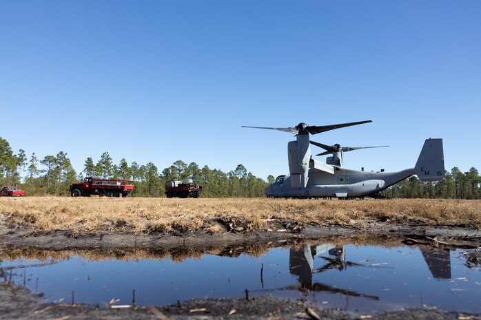 MAG 26 Aviation Mishap Drill Brings Together Local Community