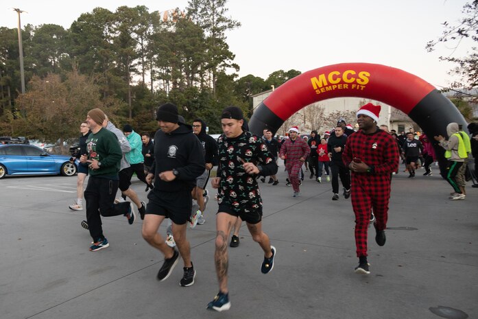 2022 Jingle Bell Run at MCAS Beaufort