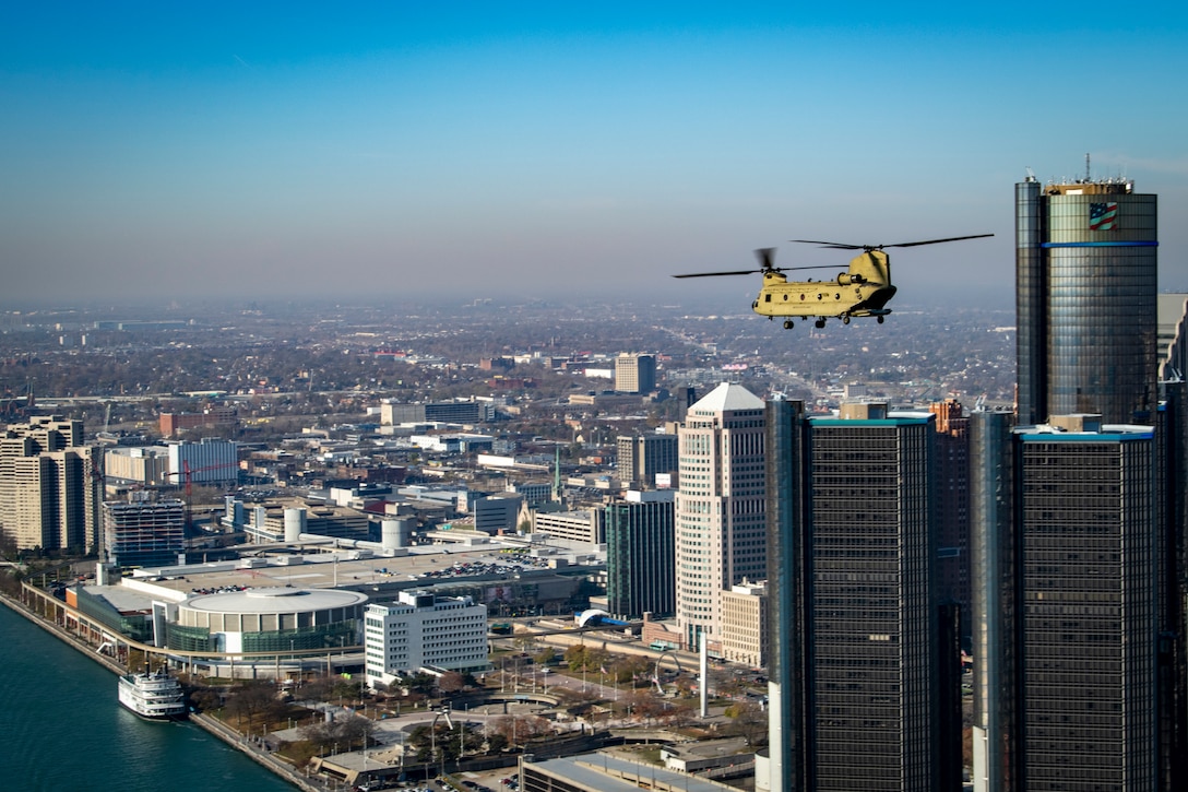 Michigan National Guard Chinook unit reflects of 20 years of service