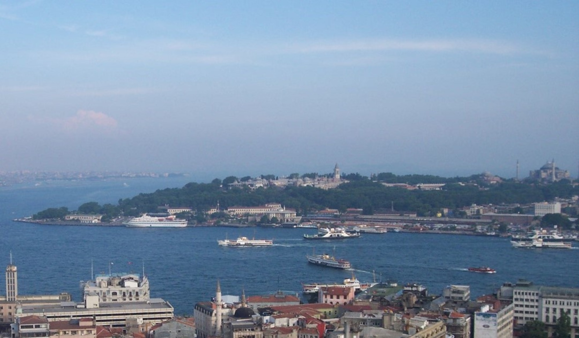 A panoramic view of the Bosphorus and Istanbul from top of the Galata Tower, the oldest and most beautiful tower of Istanbul. (U.S. Air Force photo by Tanju Varlıklı)