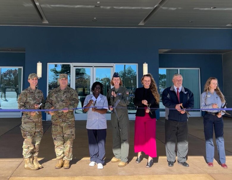 Little Rock District Commander, Col. Damon Knarr, represented USACE at a ribbon cutting ceremony for the new Little Rock Air Force Base Visiting Quarters on Nov. 30 in Little Rock, Arkansas.
