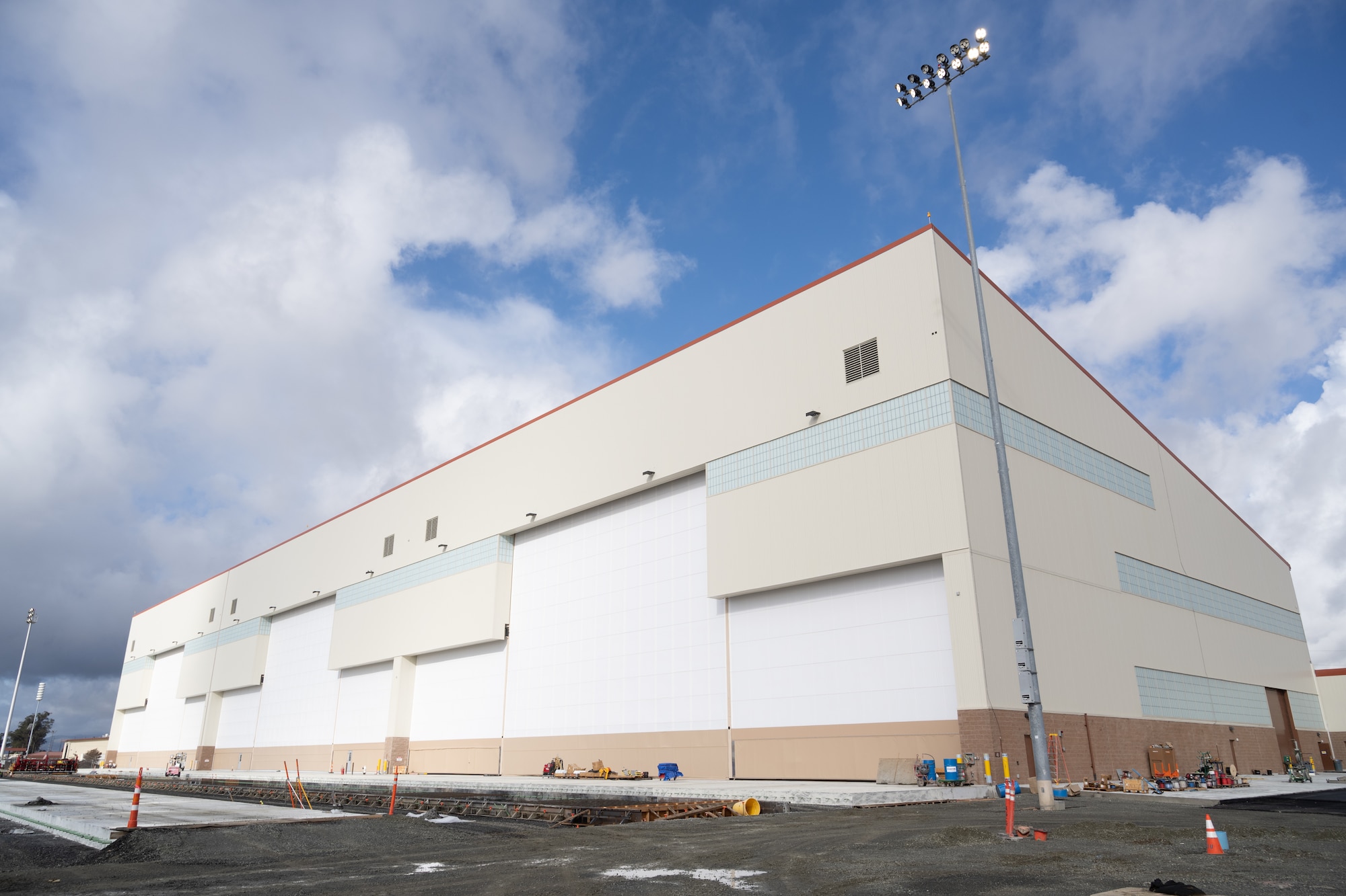 KC46 hangar construction site at Travis AFB > Travis Air Force Base