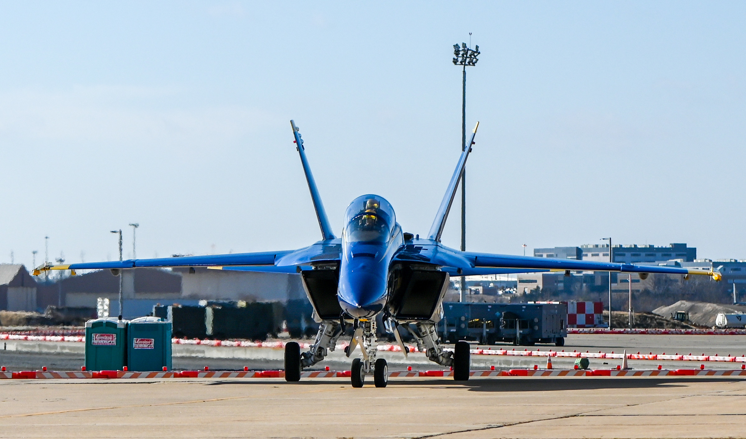 U.S. Navy Blue Angels visit Tinker Air Force Base > Tinker