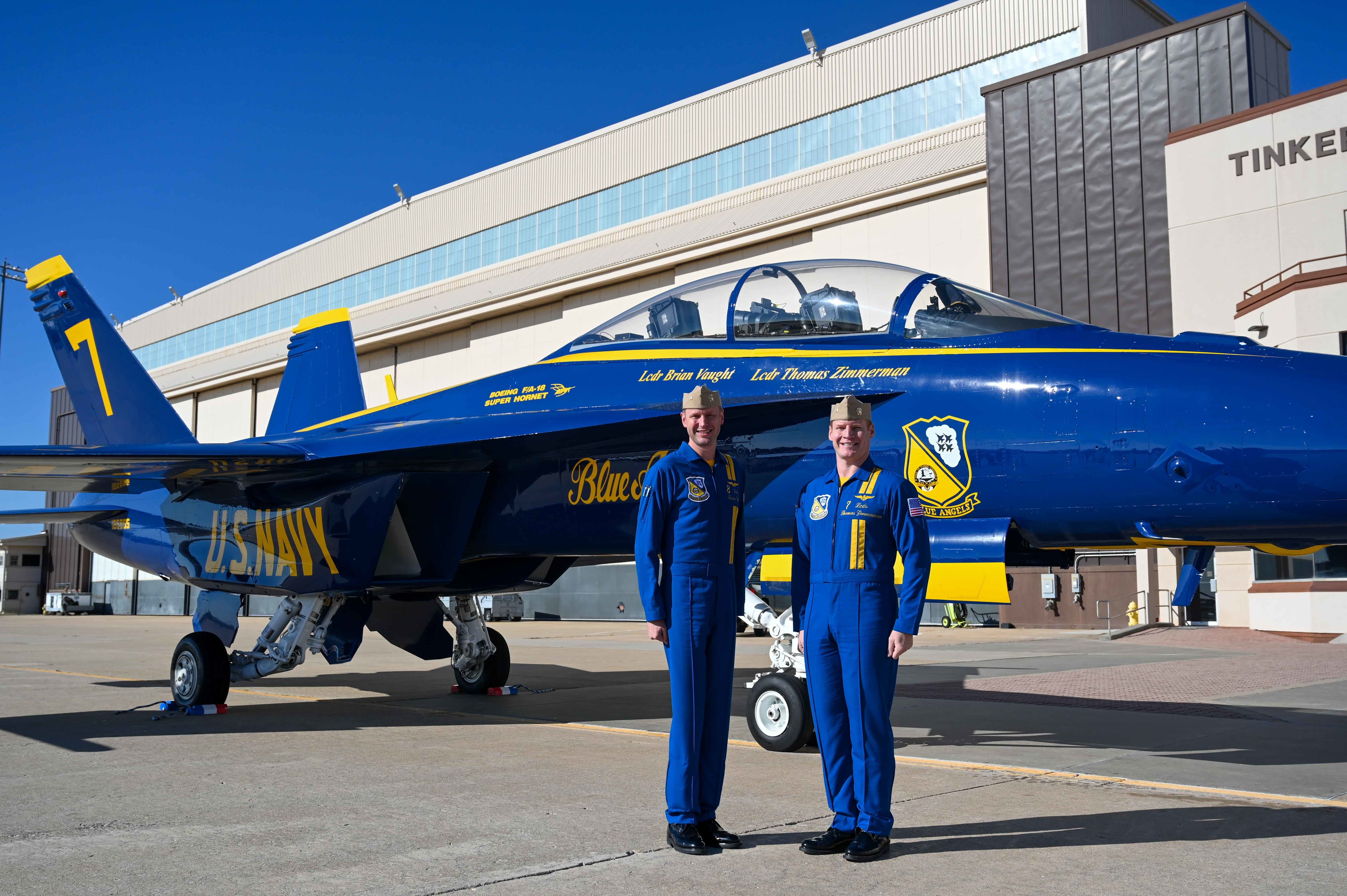 U.S. Navy Blue Angels visit Tinker Air Force Base > Tinker Air Force