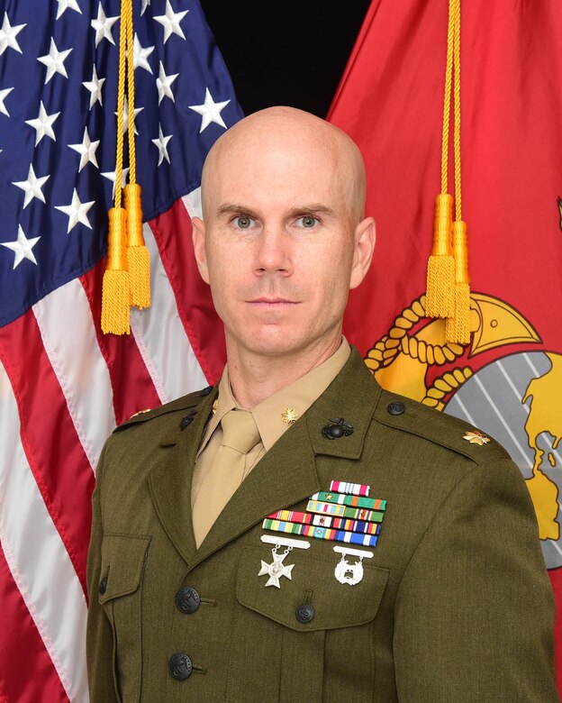 Major Shawn R. Loughman, Commanding Officer, Marine Aviation Training Support Squadron One, NAS Meridian, Meridian, MS