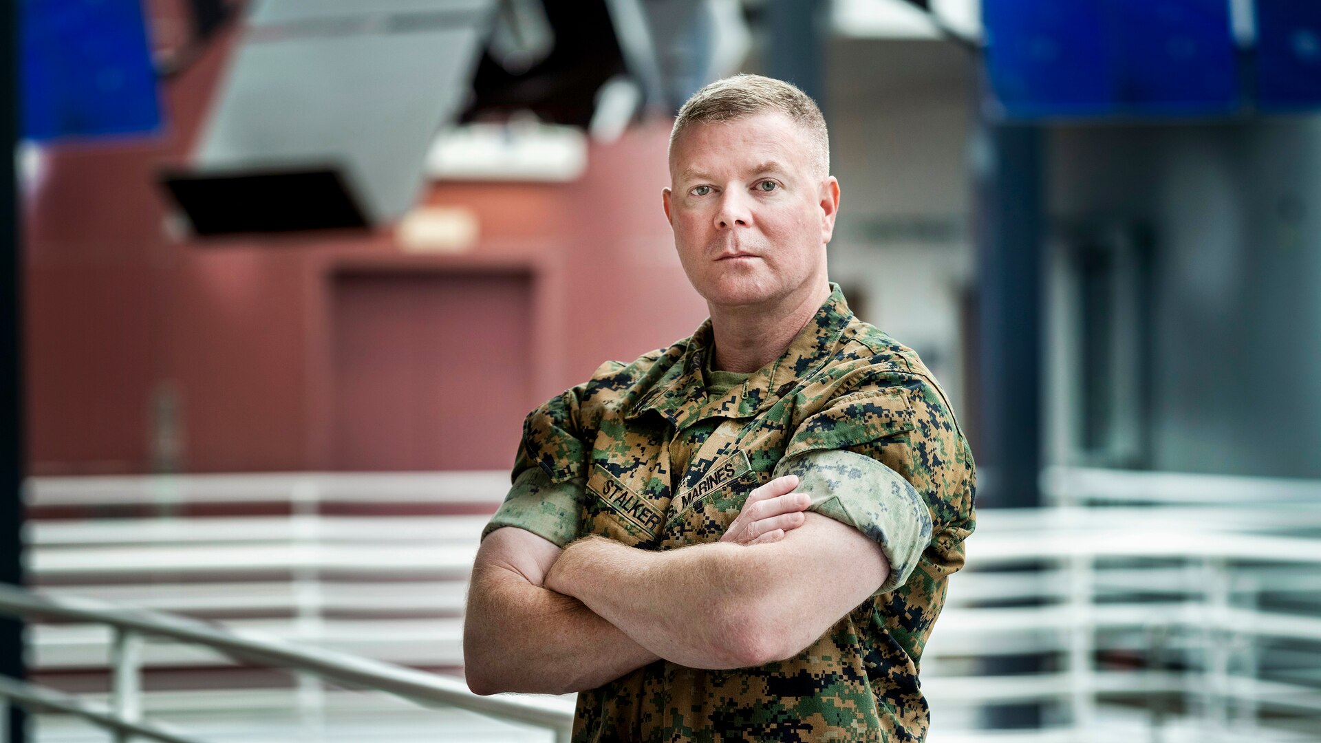 U.S. Marine Corps Master Gunnery Sgt. Scott Stalker