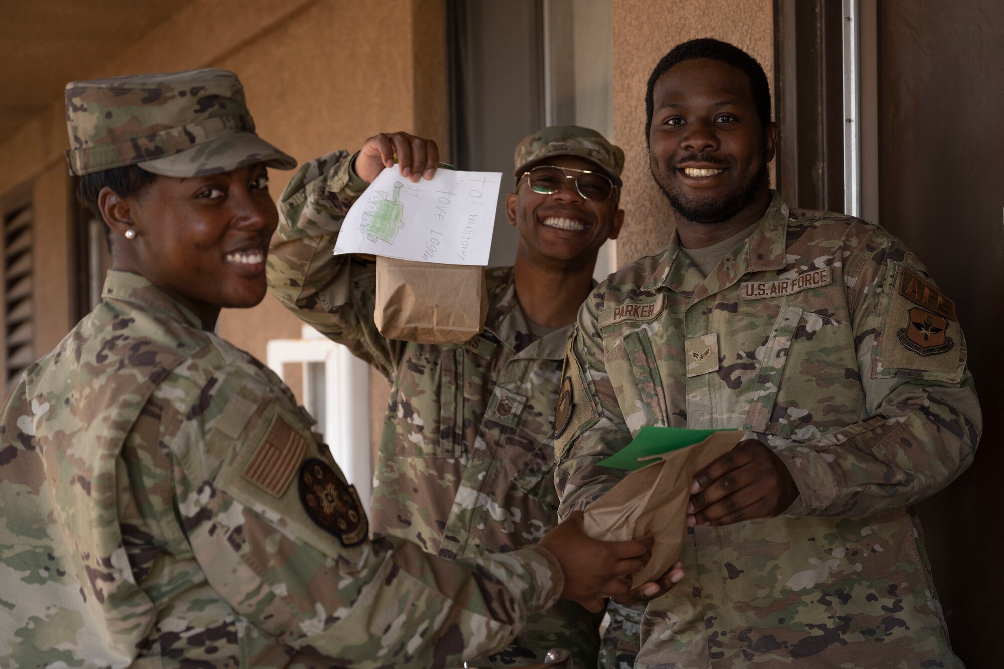 Holloman first sergeants and spouses host holiday cookie drive