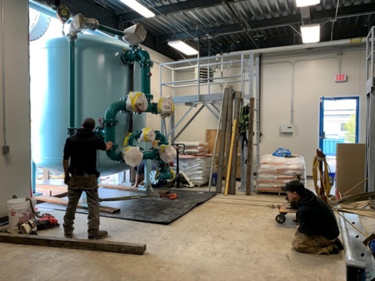 upgrade water treatment plant