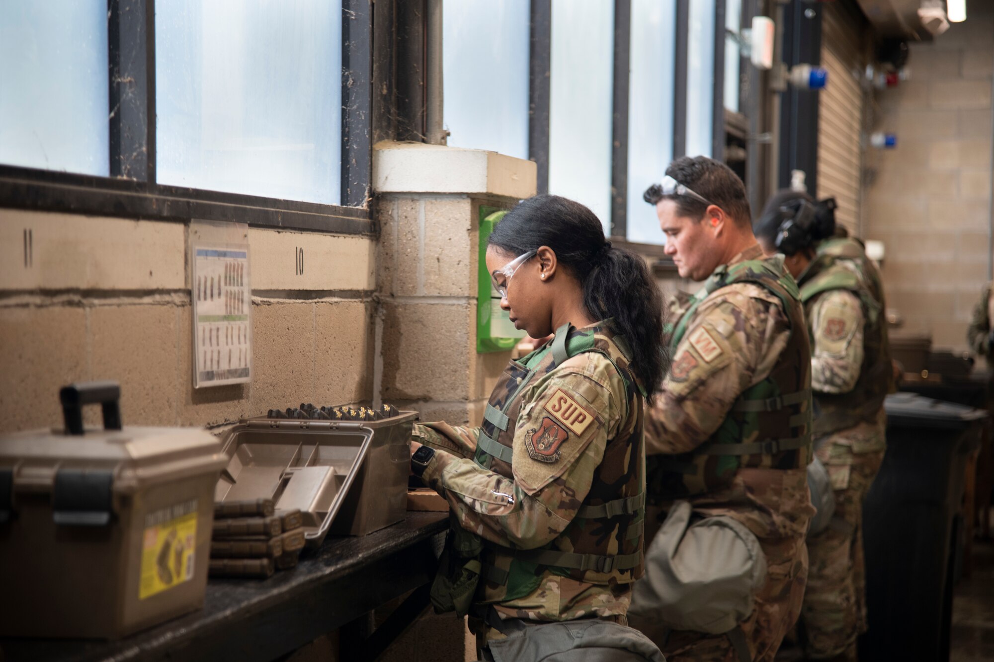 Reserve Citizen Airmen participate in CATM training