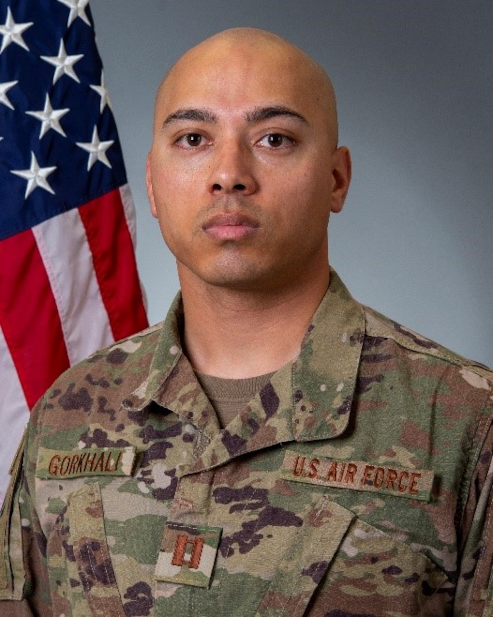 military headshot of U.S. Airman