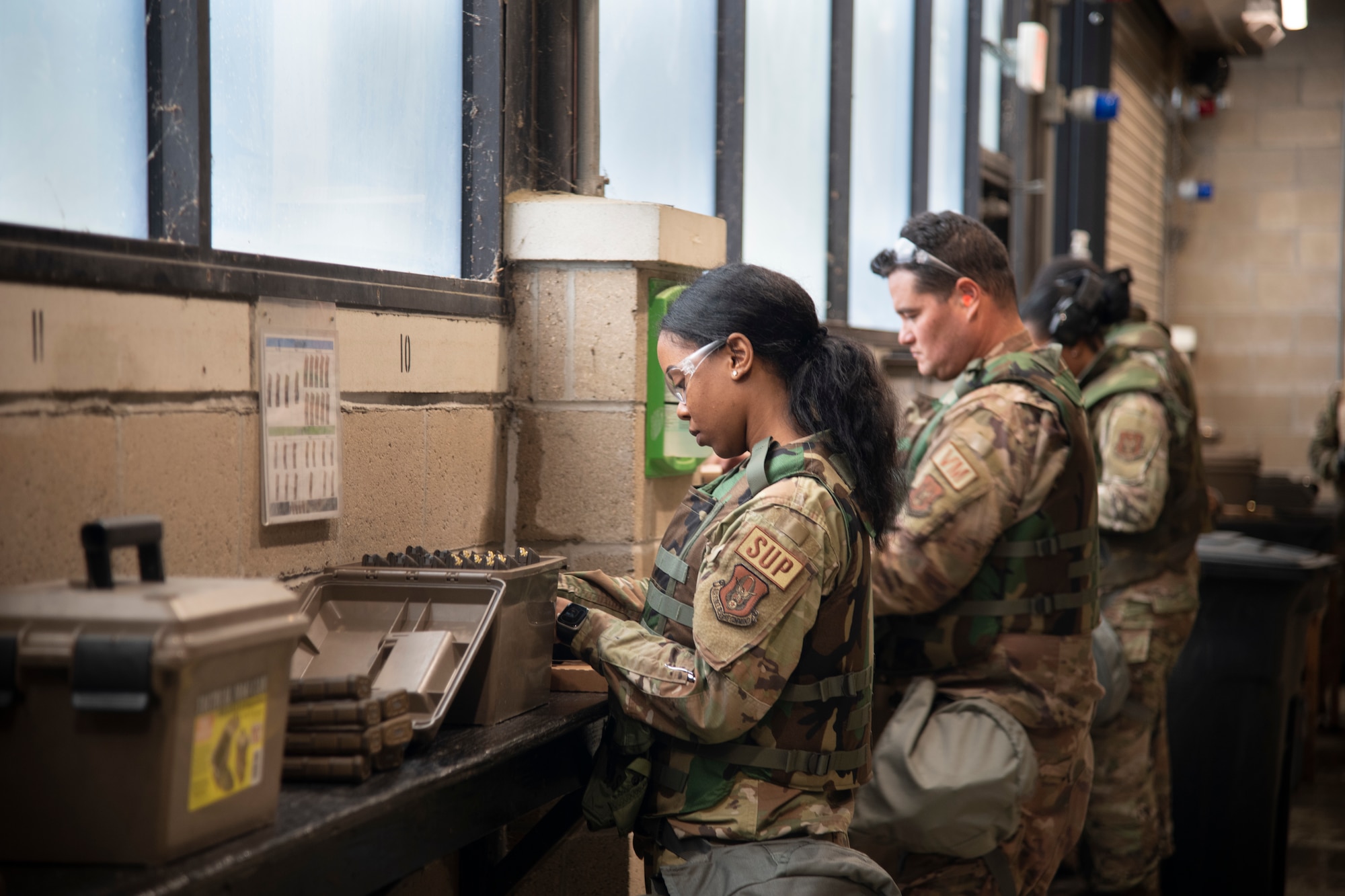 Reserve Citizen Airmen participate in CATM training