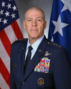 This is the official portrait of Gen. Thomas A. Bussiere.