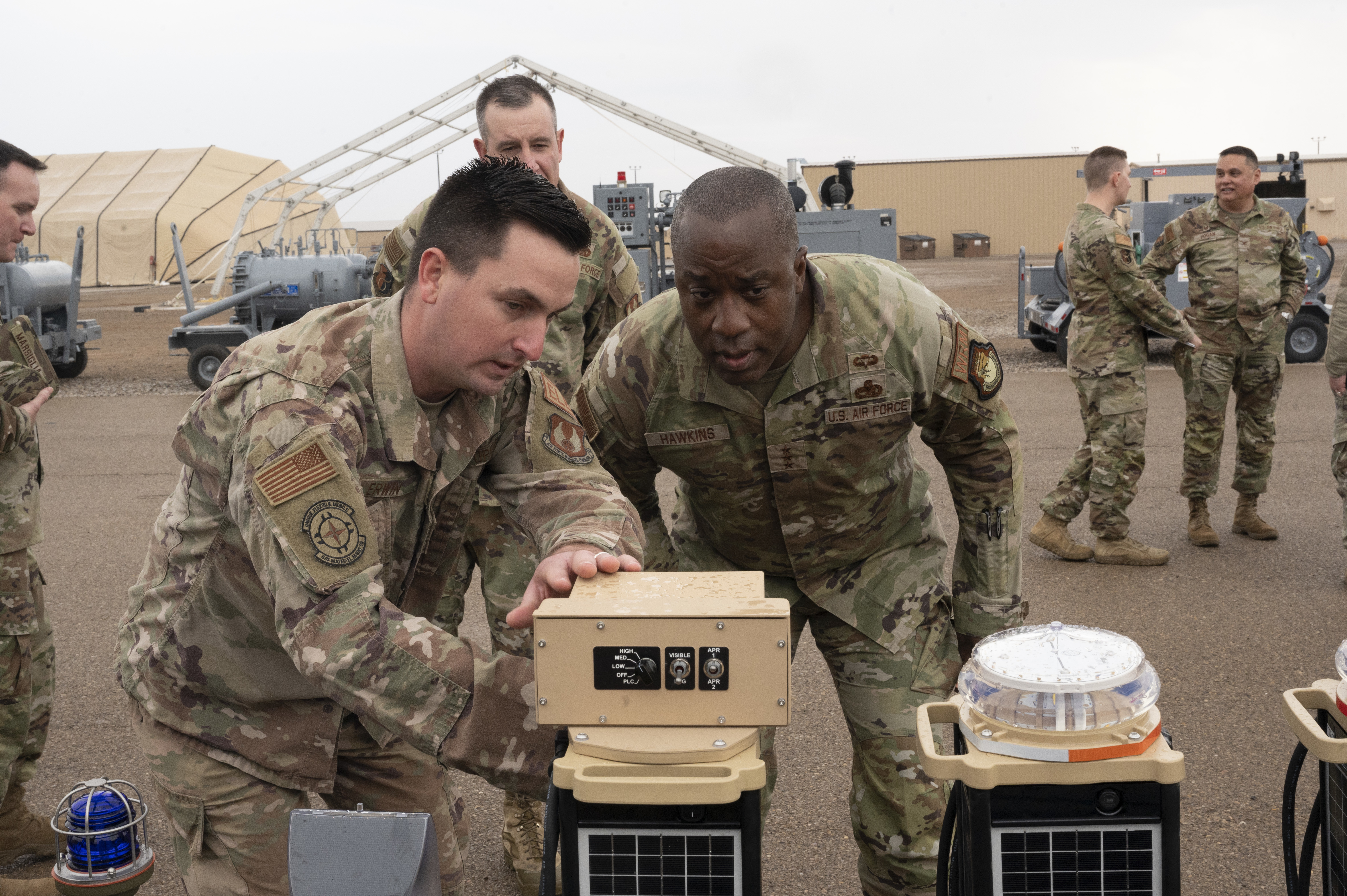 Lt. Gen. Hawkins takes a tour of BEAR Base > Holloman Air
