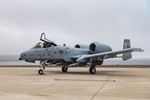 A-10 on flight line