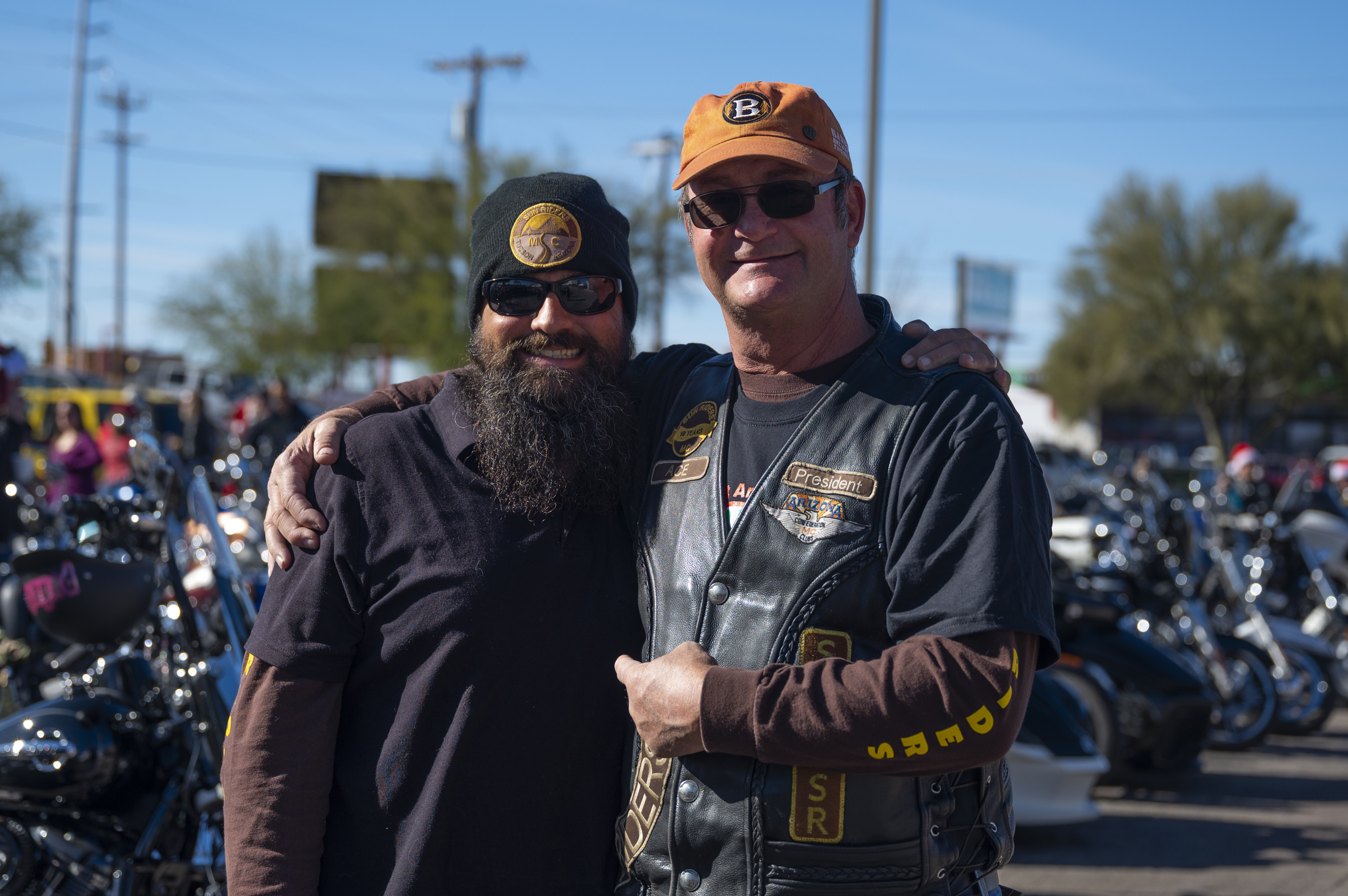 Local motorcycle club hosts toy parade for military families > Davis ...