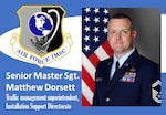 photo graphic of SMSgt. Dorsett