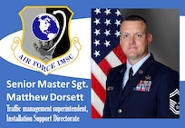 photo graphic of SMSgt. Dorsett