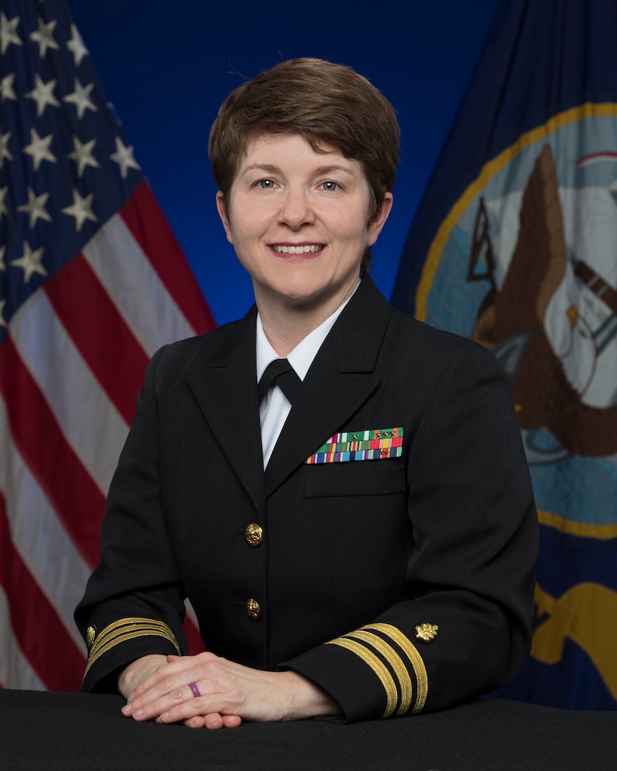 CDR Tracy R. Krauss Portrait (U.S. Navy Photo)