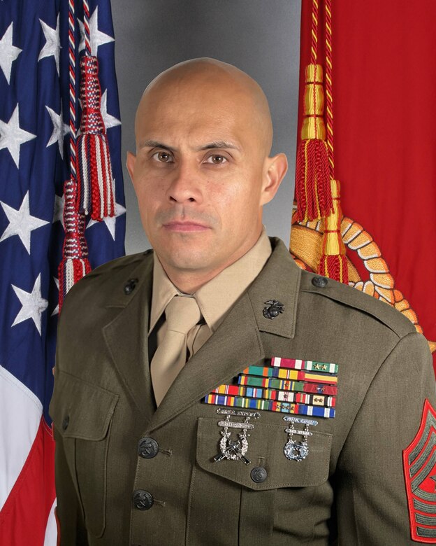 Sergeant Major Luis Galvez Official Biography Photo